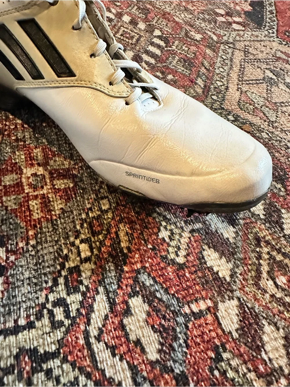 Adidas Adizero Sprintweb Men's Golf Shoes White Black Size 11